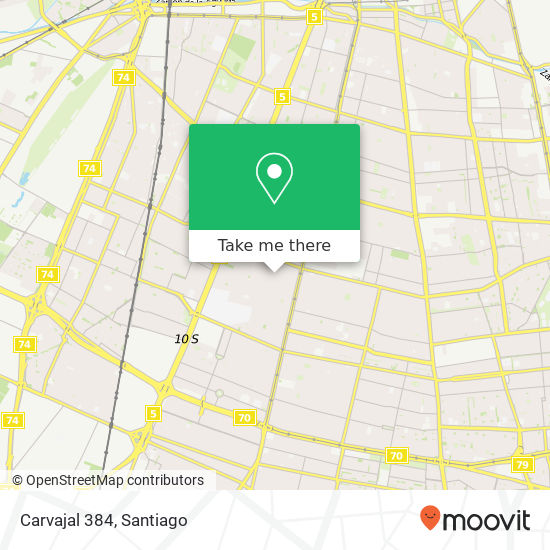 Carvajal 384 map