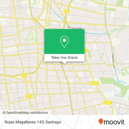 Mapa de Rojas Magallanes 145