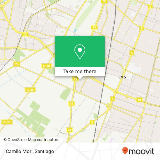 Camilo Mori map