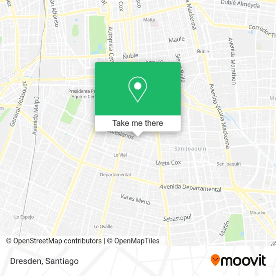 Dresden map