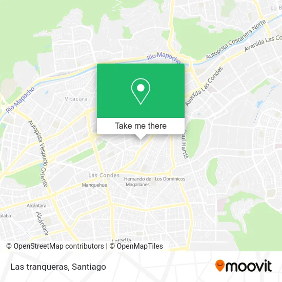 Las tranqueras map