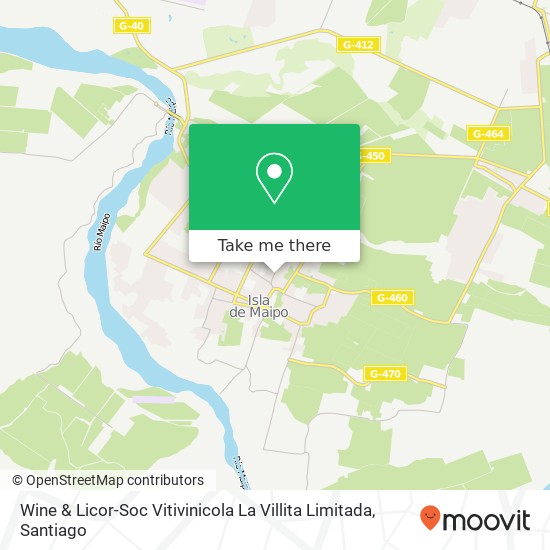 Wine & Licor-Soc Vitivinicola La Villita Limitada map