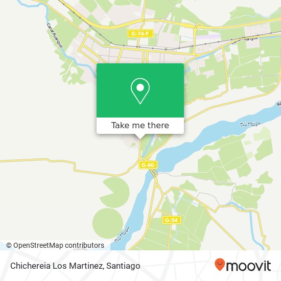 Chichereia Los Martinez map