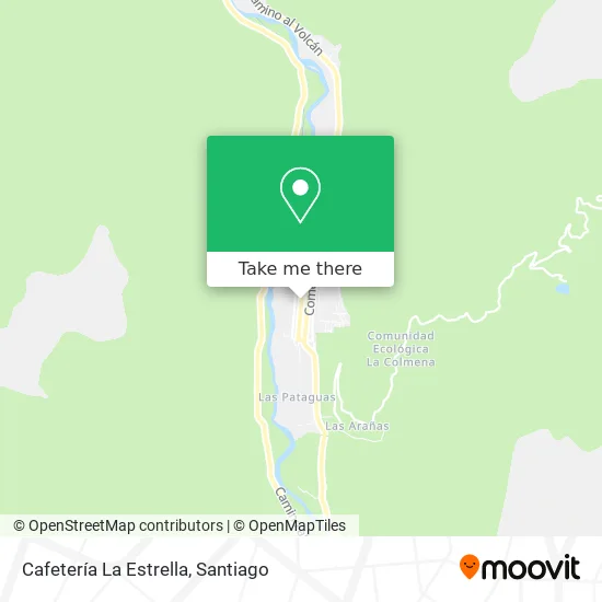 Cafetería La Estrella map