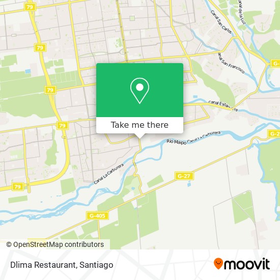 Dlima Restaurant map