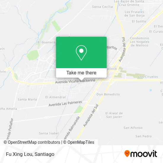 Fu Xing Lou map