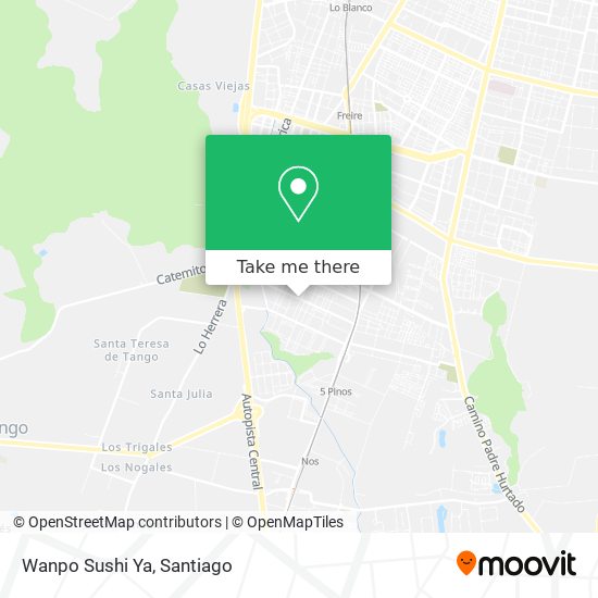 Wanpo Sushi Ya map