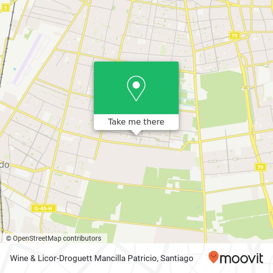 Mapa de Wine & Licor-Droguett Mancilla Patricio