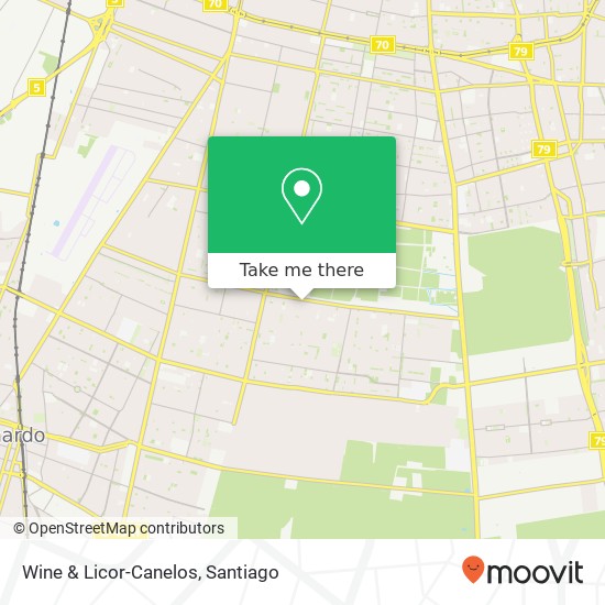 Wine & Licor-Canelos map