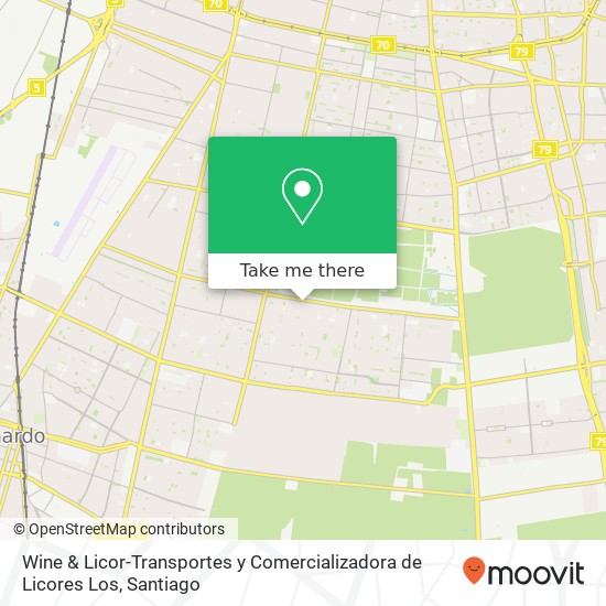 Wine & Licor-Transportes y Comercializadora de Licores Los map