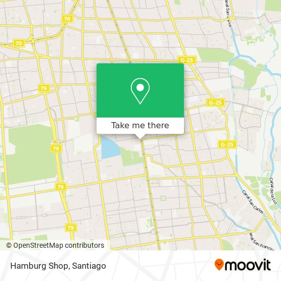 Hamburg Shop map