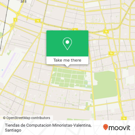 Tiendas de Computacion Minoristas-Valentina, Calle Almirante Latorre 10981 8820000 La Pintana, La Pintana, Región Metropolitana de Santiago map