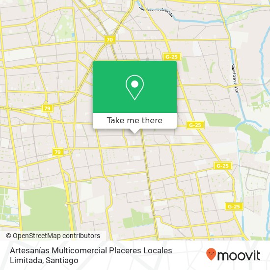 Artesanías Multicomercial Placeres Locales Limitada, Calle José Miguel Carrera 159 8240000 La Florida, La Florida, Región Metropolitana de Santiago map