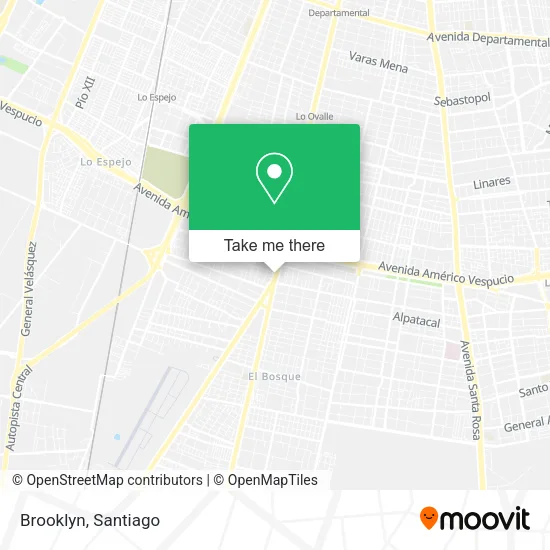 Mapa de Brooklyn