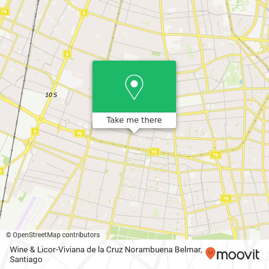 Wine & Licor-Viviana de la Cruz Norambuena Belmar map