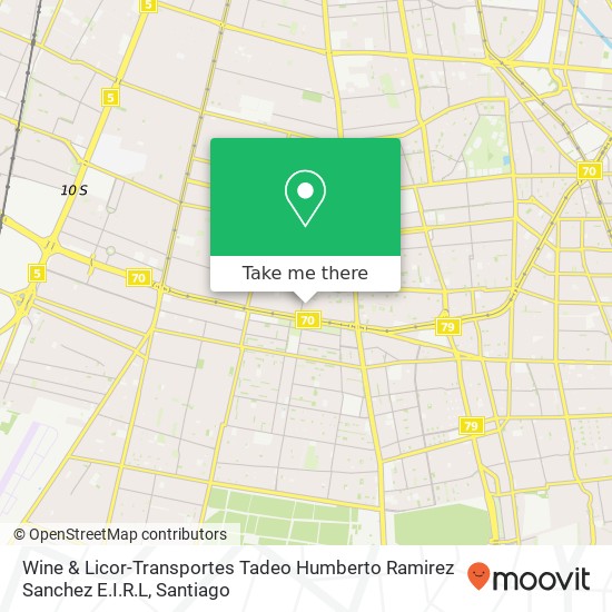 Wine & Licor-Transportes Tadeo Humberto Ramirez Sanchez E.I.R.L map