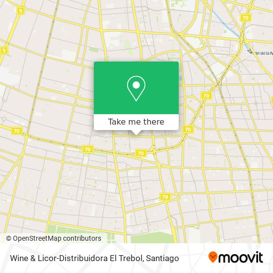 Wine & Licor-Distribuidora El Trebol map