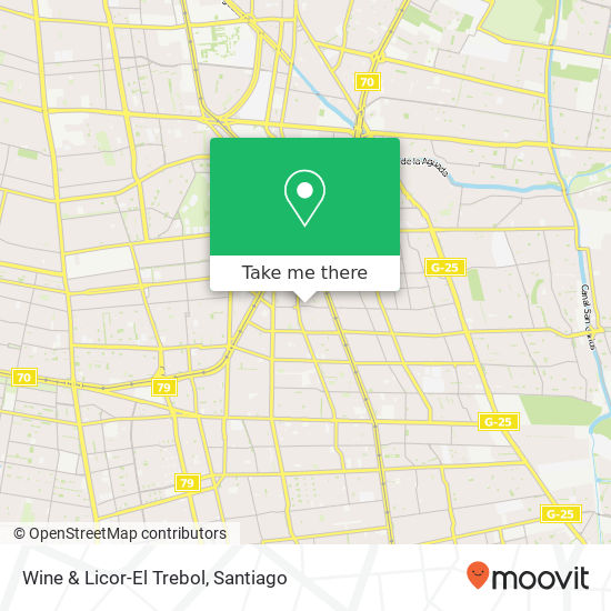 Mapa de Wine & Licor-El Trebol