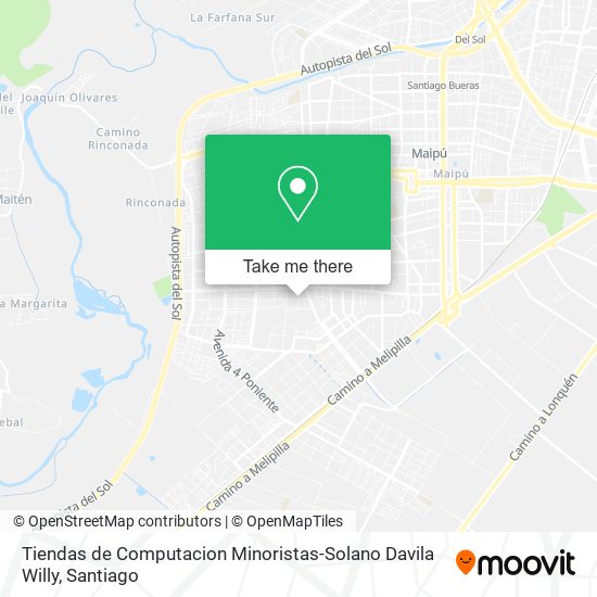 Tiendas de Computacion Minoristas-Solano Davila Willy map