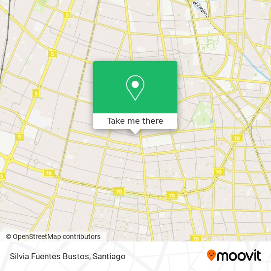 Silvia Fuentes Bustos map