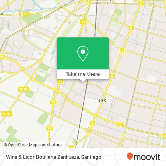 Wine & Licor-Botilleria Zanhueza map