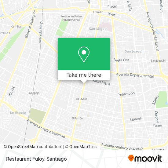 Restaurant Fuloy map