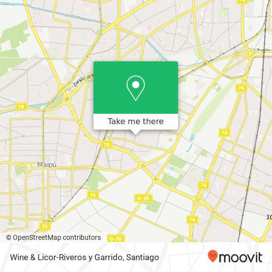 Wine & Licor-Riveros y Garrido map