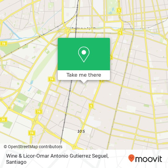 Wine & Licor-Omar Antonio Gutierrez Seguel map