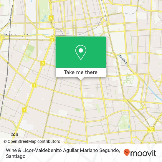 Wine & Licor-Valdebenito Aguilar Mariano Segundo map