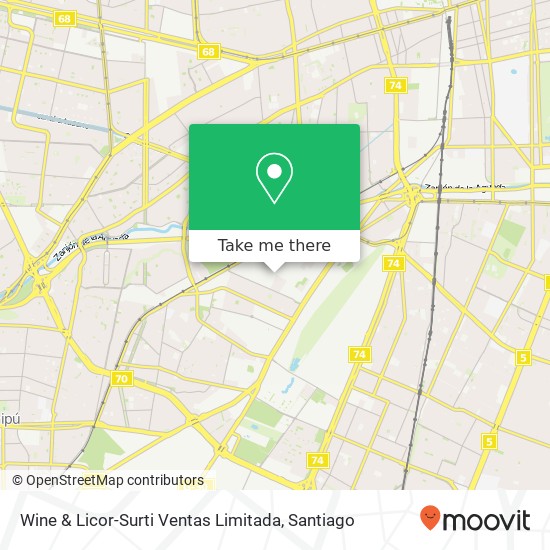 Wine & Licor-Surti Ventas Limitada map