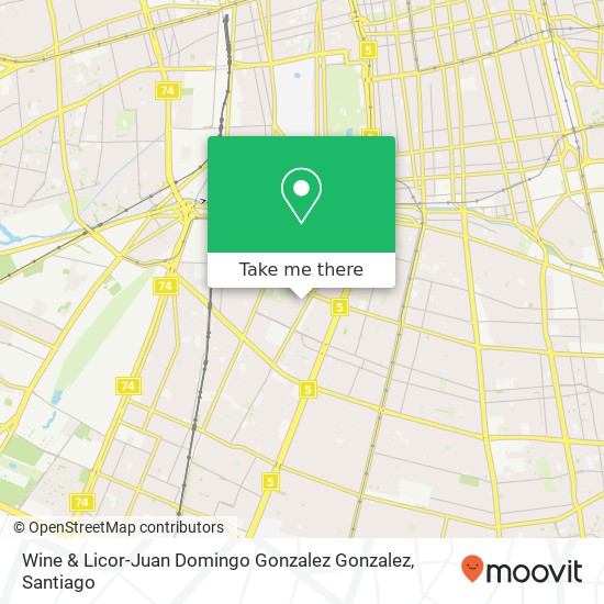 Mapa de Wine & Licor-Juan Domingo Gonzalez Gonzalez