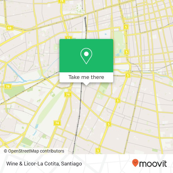 Wine & Licor-La Cotita map