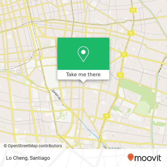 Mapa de Lo Cheng, Avenida Macul 3131 7810000 Macul, Macul, Región Metropolitana de Santiago