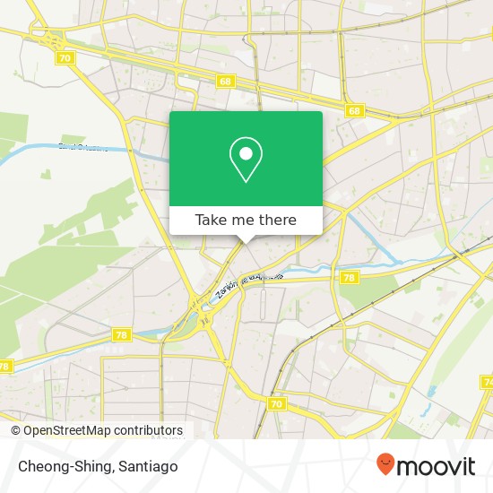 Cheong-Shing, Avenida Santa Rosa 83 9250000 Maipú, Maipú, Región Metropolitana de Santiago map