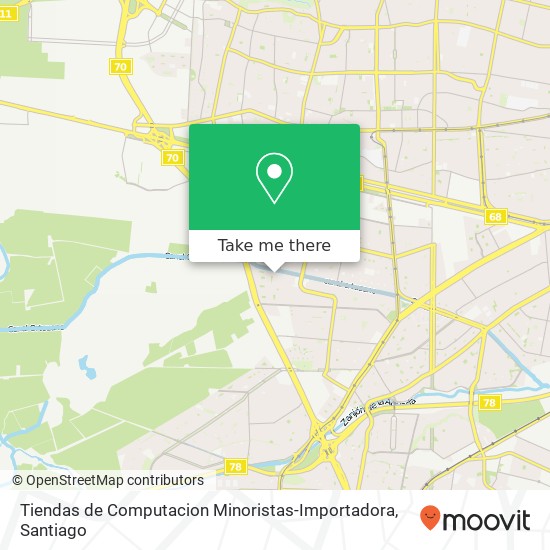 Tiendas de Computacion Minoristas-Importadora, Calle Tirso de Molina 9250000 Maipú, Maipú, Región Metropolitana de Santiago map