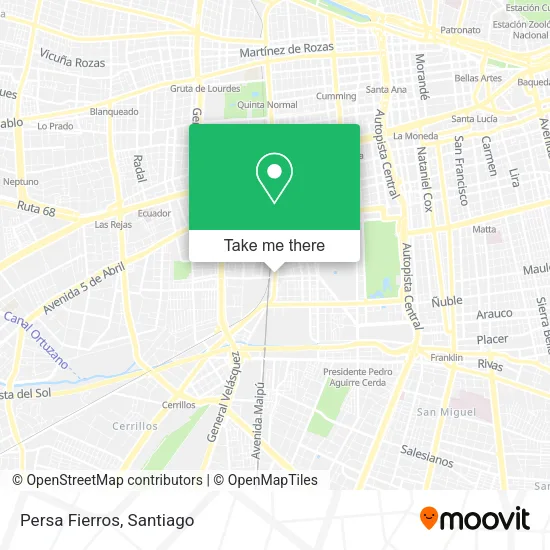 Persa Fierros map