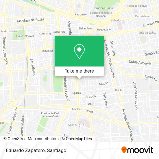 Eduardo Zapatero map