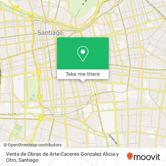 Venta de Obras de Arte-Caceres Gonzalez Alicia y Otro, Avenida Portugal 1398 8320000 Bogotá, Santiago, Región Metropolitana de Santiago map