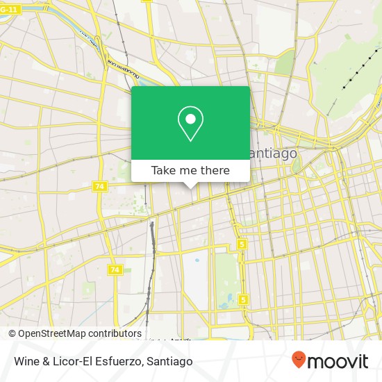 Wine & Licor-El Esfuerzo map