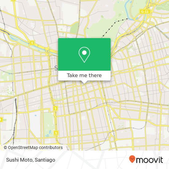 Sushi Moto, Calle Curico 414 8320000 Lira, Santiago, Región Metropolitana de Santiago map