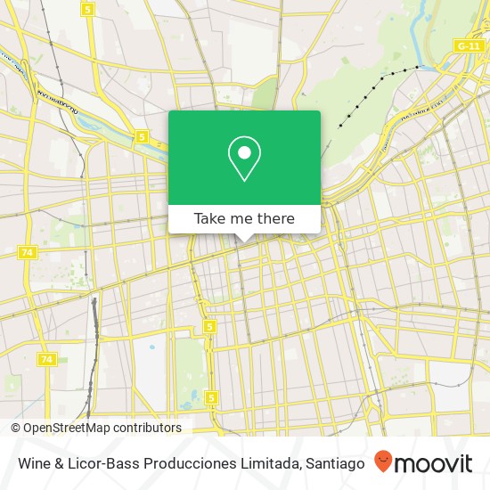 Wine & Licor-Bass Producciones Limitada map