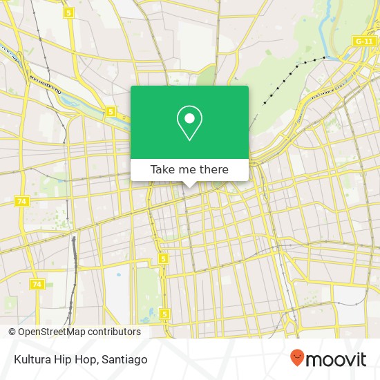 Kultura Hip Hop, Calle Ahumada 83 8320000 Centro Histórico, Santiago, Región Metropolitana de Santiago map