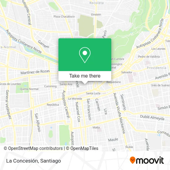 La Concesión map
