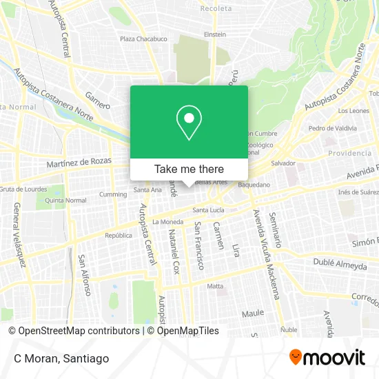 C Moran map