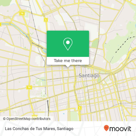 Las Conchas de Tus Mares, Avenida Brasil 8320000 Balmaceda, Santiago, Región Metropolitana de Santiago map
