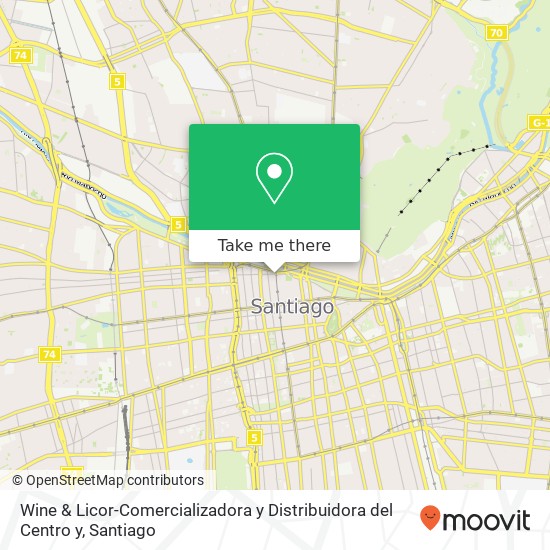 Mapa de Wine & Licor-Comercializadora y Distribuidora del Centro y