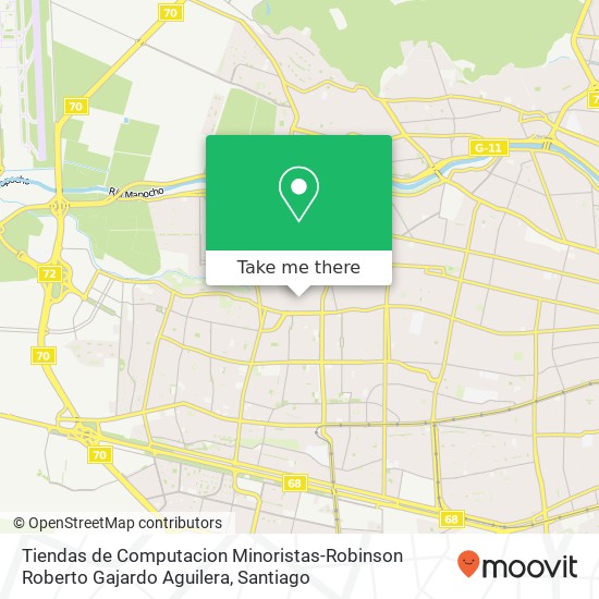 Tiendas de Computacion Minoristas-Robinson Roberto Gajardo Aguilera, Calle Libertad 1473 9080000 Cerro Navia, Cerro Navia, Región Metropolitana de Santiago map