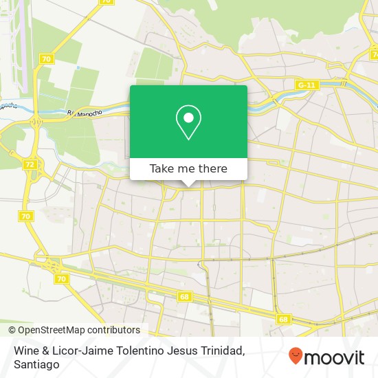 Wine & Licor-Jaime Tolentino Jesus Trinidad map