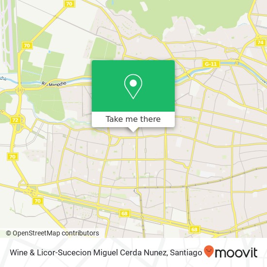 Wine & Licor-Sucecion Miguel Cerda Nunez map