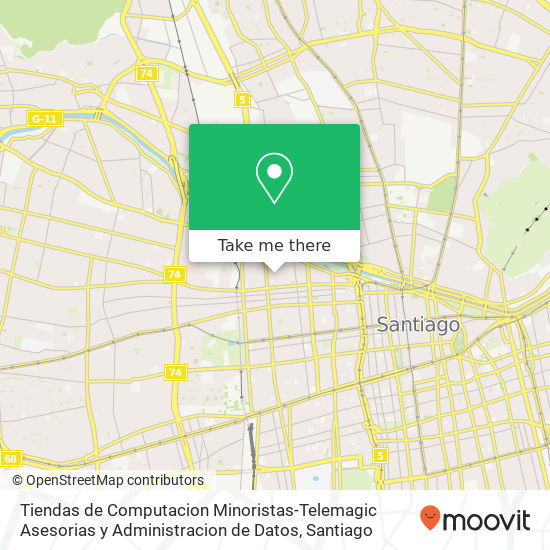 Tiendas de Computacion Minoristas-Telemagic Asesorias y Administracion de Datos, Calle Libertad 8320000 Balmaceda, Santiago, Región Metropolitana de Santiago map
